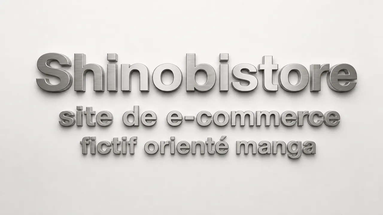 Logo ShinobiStore, site e-commerce orienté manga
