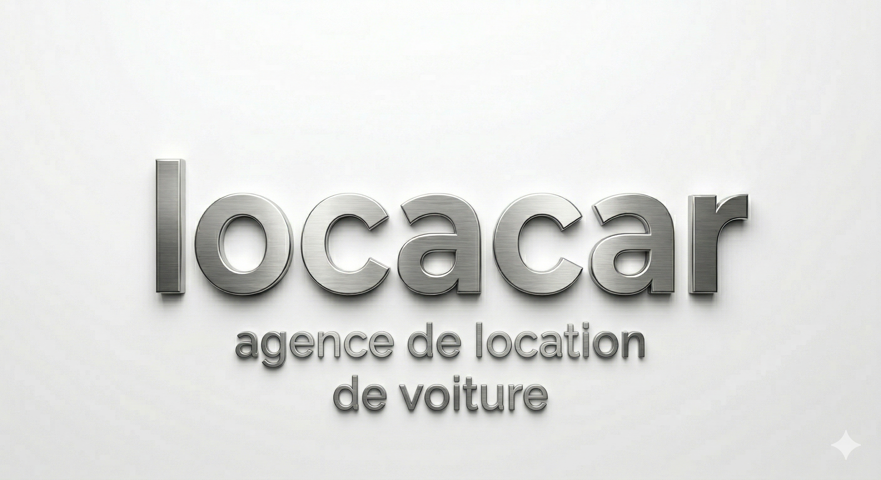 Locacar — logo agence de location de voiture